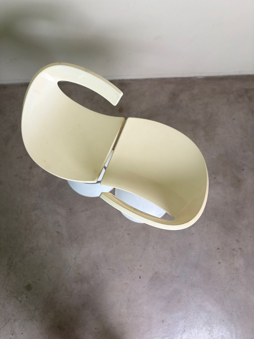 Thumbnail: 2 x Mid-century Gaber swing chairs designed by Stefano Sandona