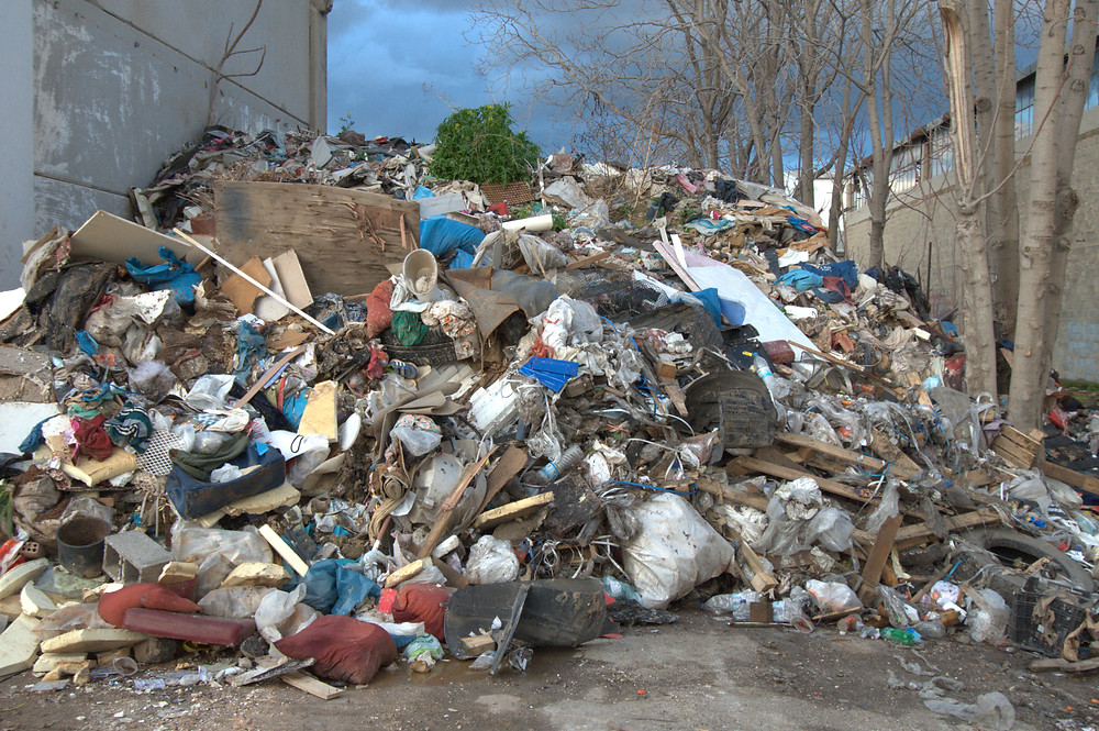 Improper waste disposal