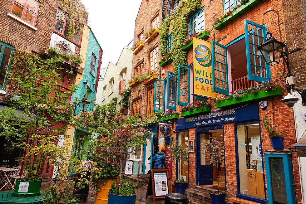 Neals Yard, Covent Garden, London