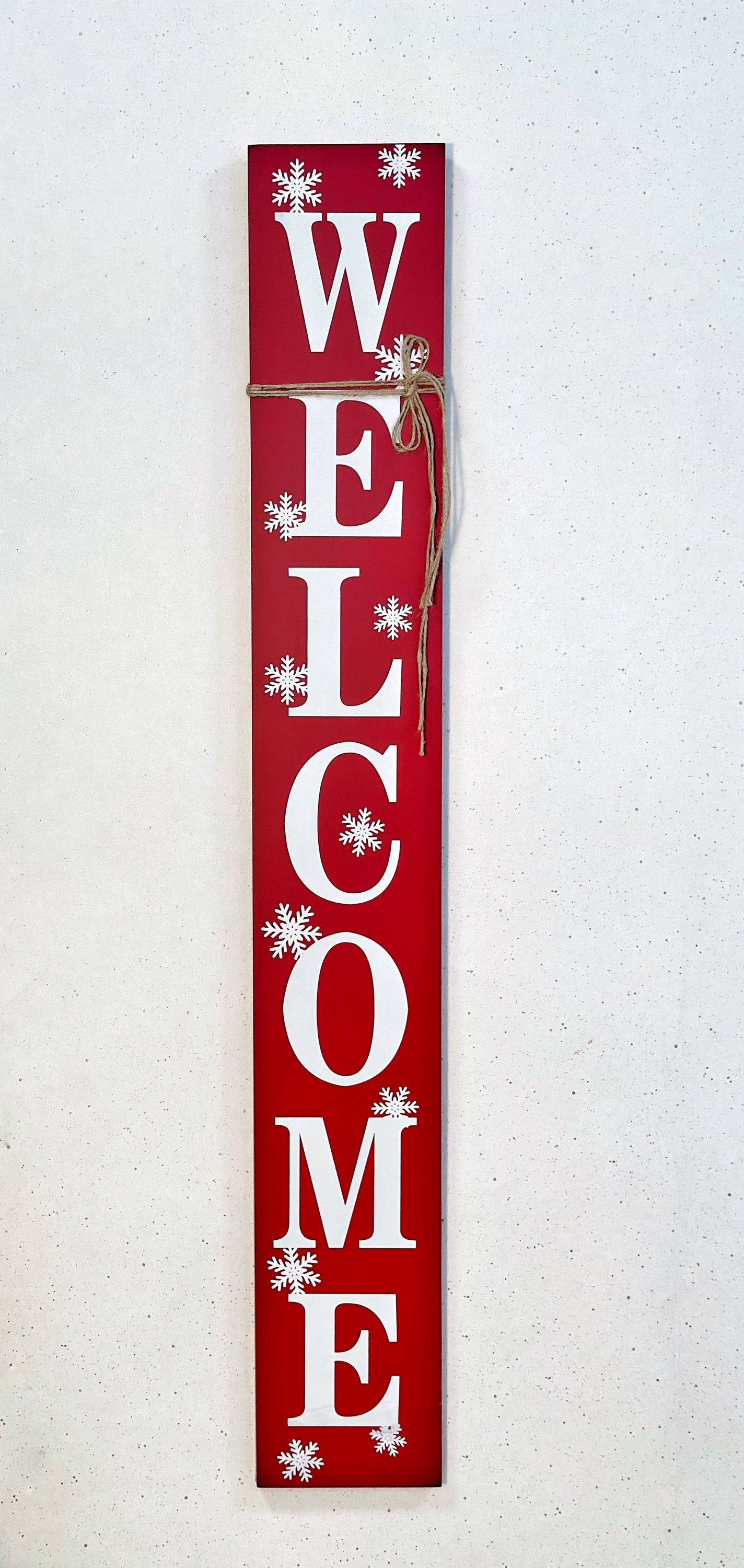 Drevená tabuľa WELCOME  140 cm x 20 cm 