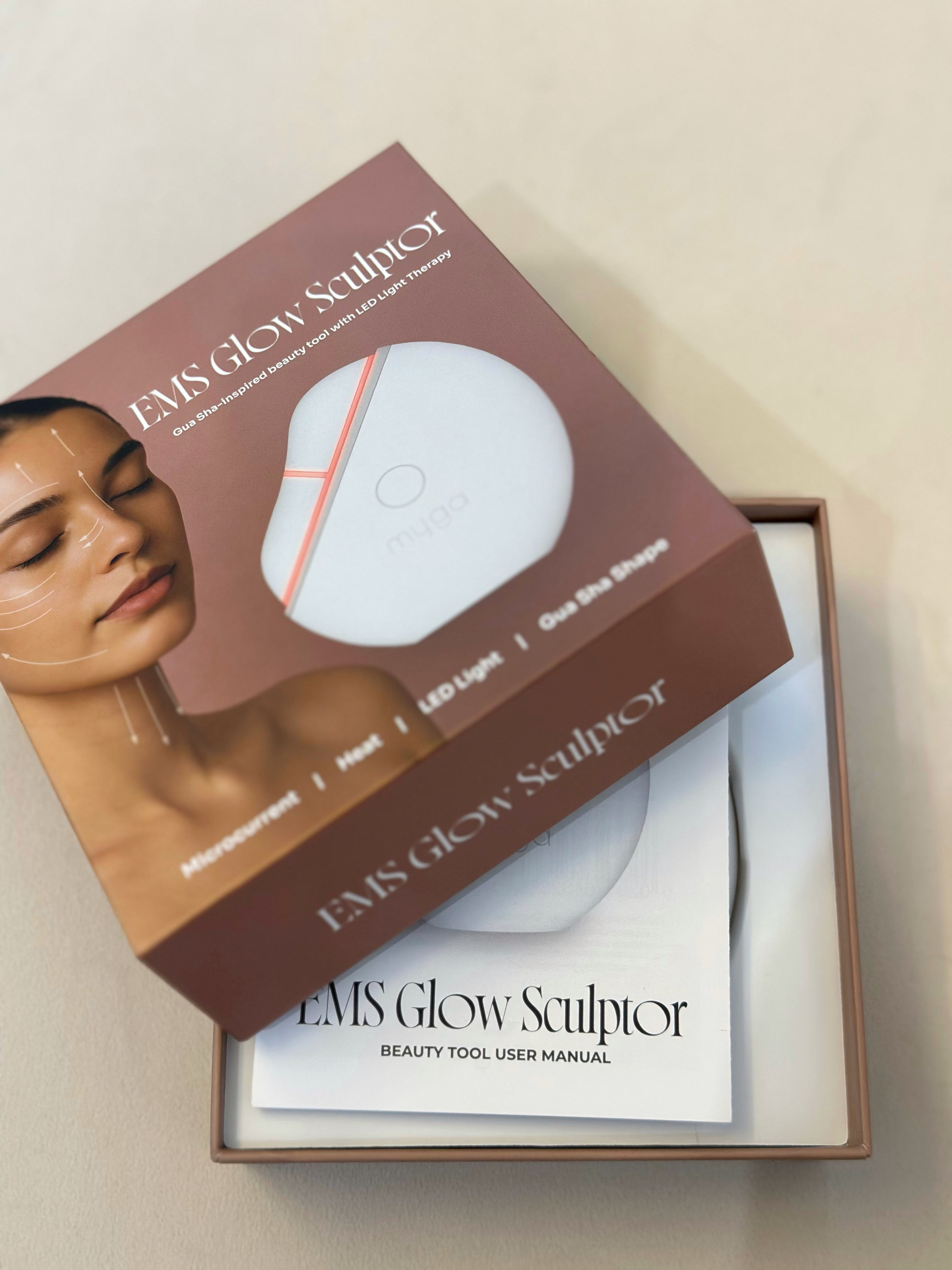 Infra LED masážny prístroj na tvár-  EMS 