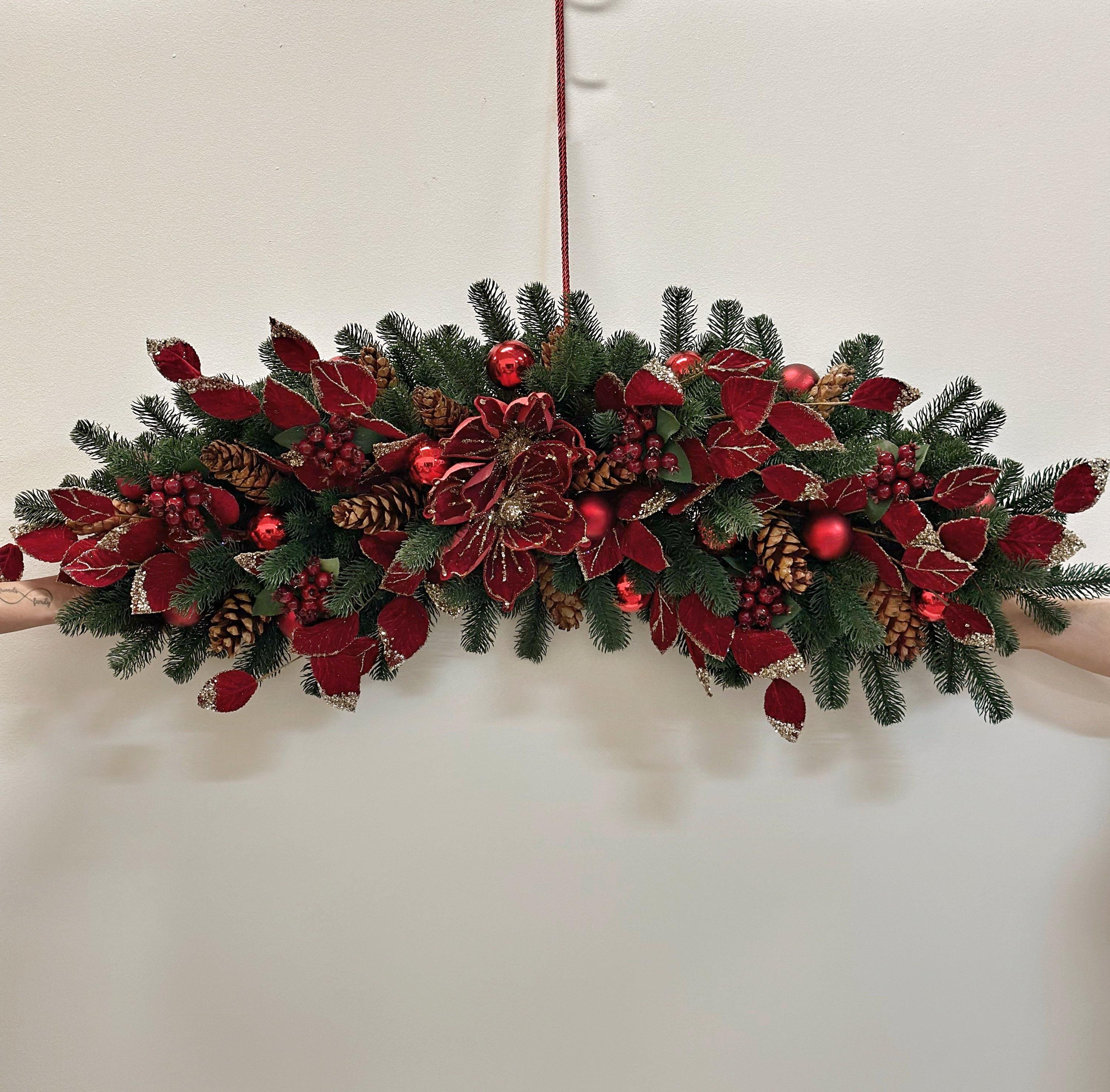 Vianočná girlanda 119 cm x 40 cm 