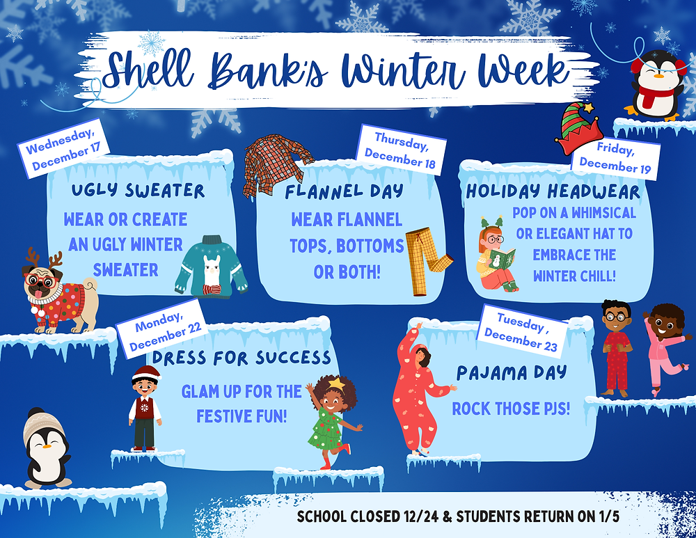 Winter Week @ Shell Bank 2025