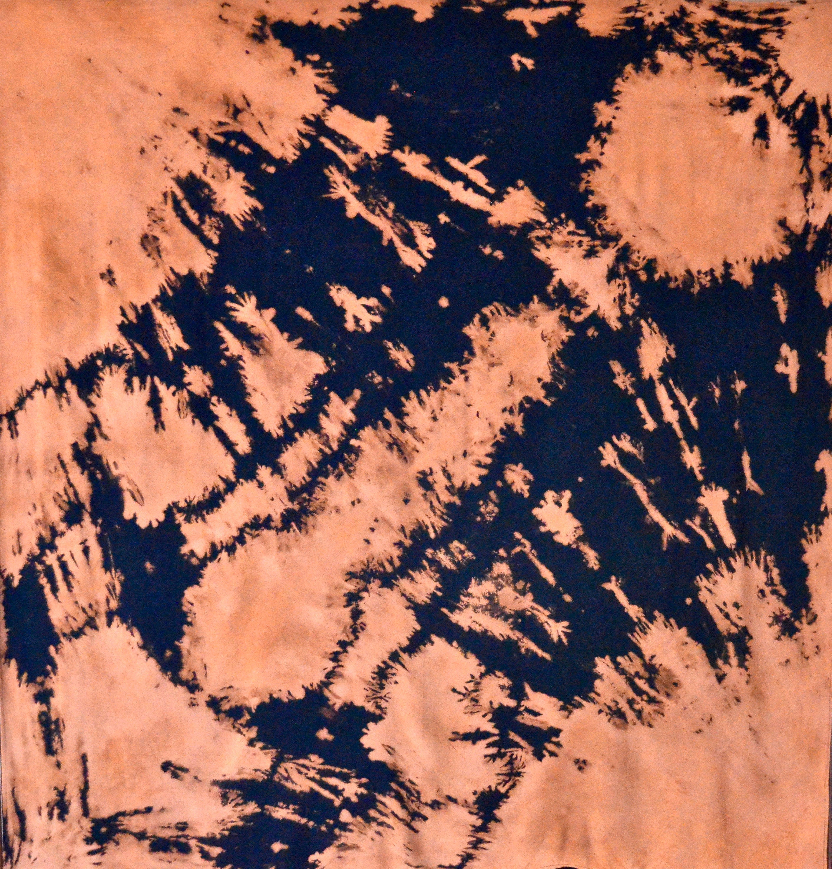 Pareo Doble Negro Terracota