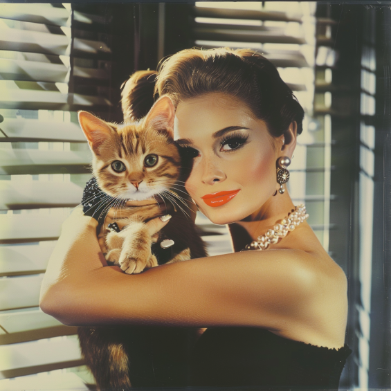 Breakfast at Tiffany’s (1961) featured Orangey as "Cat,"