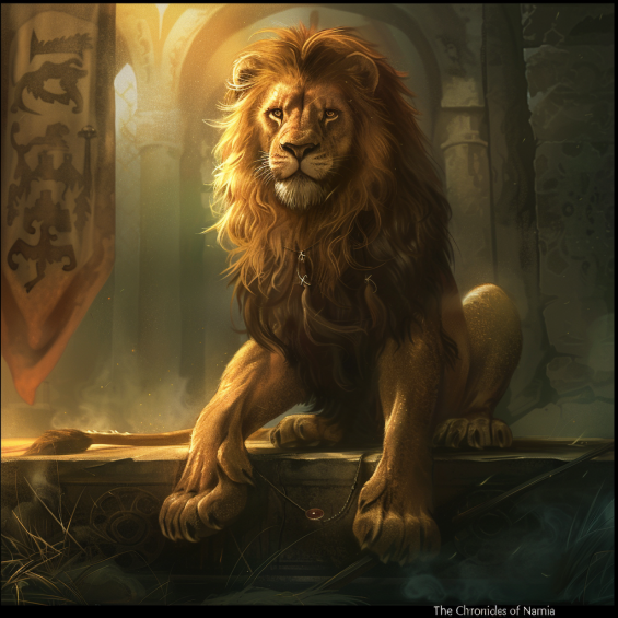 Aslan, the noble lion