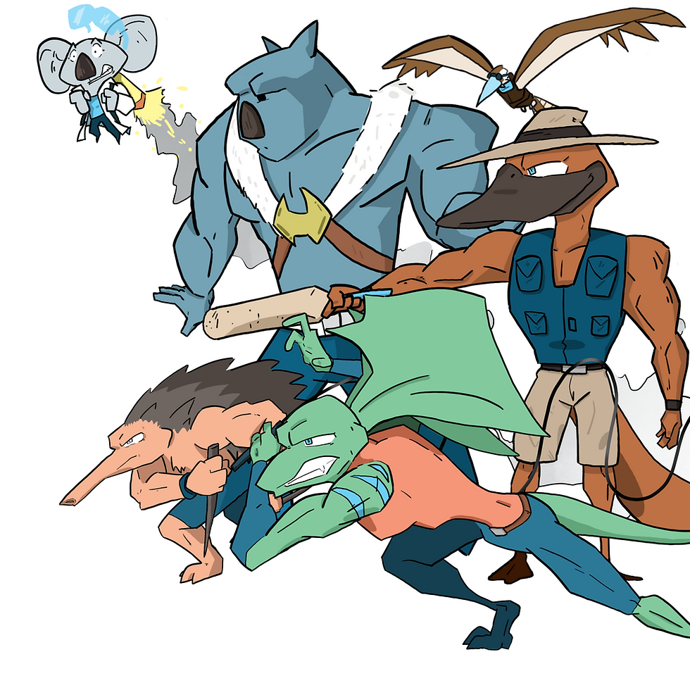 concept art DCB Group