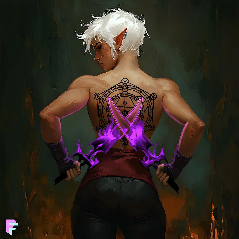 Thumbnail: Custom Character Illustration, Original Character Art (Digital download)