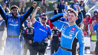 Cup Series: Denny's Dover hat-trick