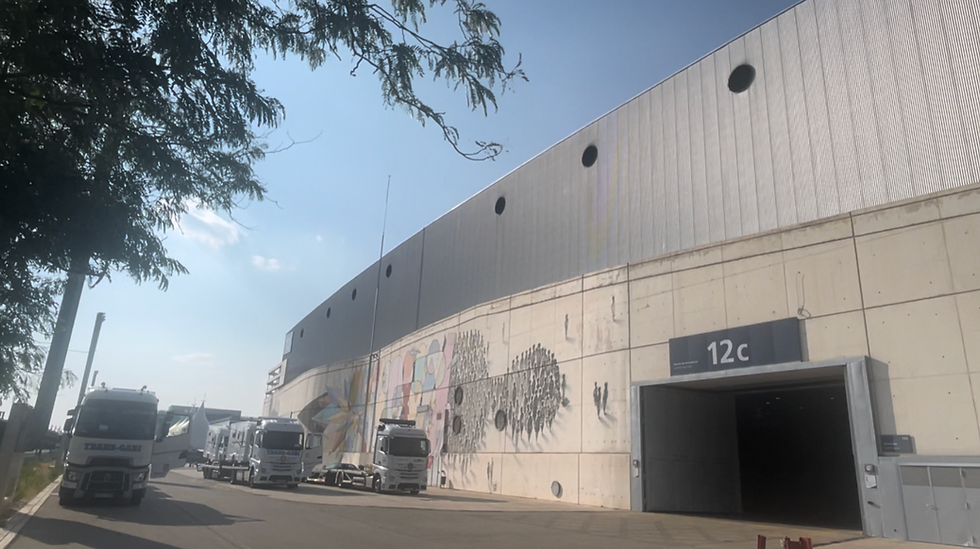 The backdrop for Sector 3 is not worthy of a postcard | Credit: Peter Johnson (September 2024)