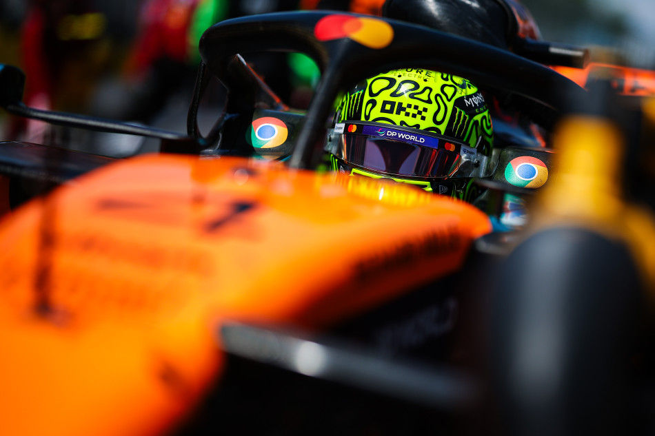 Credit: fia.com | Lando Norris prepares for FP2 at the Red Bull Ring