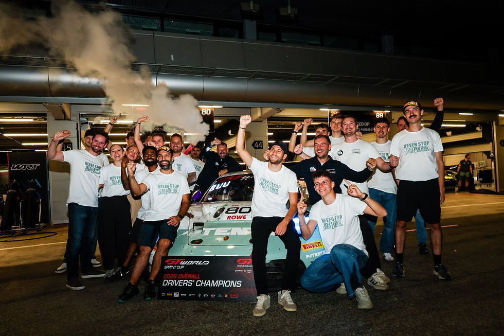 No.80 Lionspeed GP Porsche GTWC EU Sprint Champions Overall