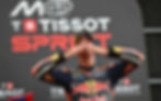 Acosta celebrating a home podium for KTM | Credit: motogp.com