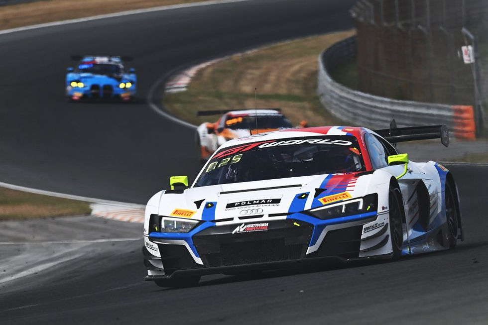 The No.25 Audi of Gilles Magnus and Paul Evrard | Credit: SRO/JEP