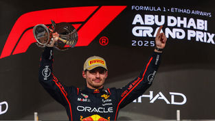 Max Verstappen at the Abu Dhabi Grand Prix