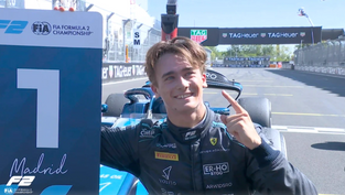 Dino Beganovic takes dominant win from Pole in F2 Feature Race