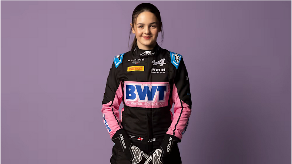 Abbi Pulling in her championship winning 2024 F1 Academy season