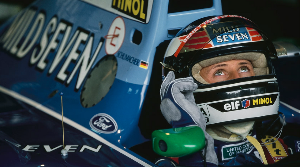 Schumacher went on to win the 1994 title with Benetton-Ford | Credit: Formula One