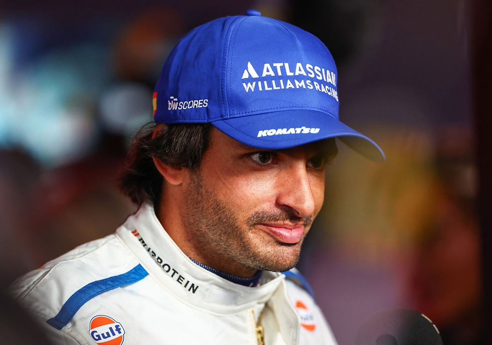 Carlos Sainz finished P13 after collision with Liam Lawson | Credit: Bryn Lennon