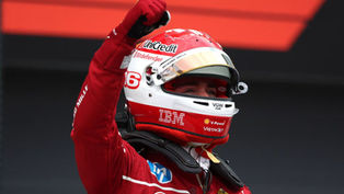 Charles Leclerc claims pole position in Hungary