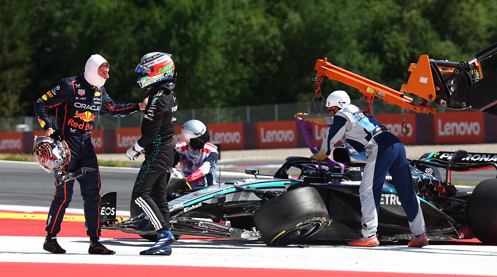 Antonelli retired following an opening-lap collision with Max Verstappen | Credit: Formula One
