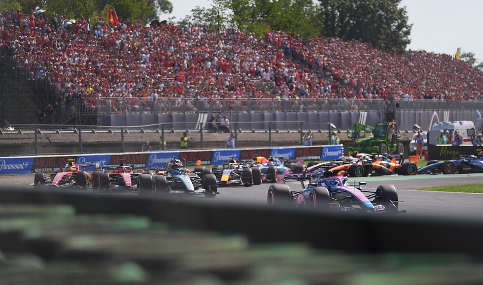 Gasly briefly retained the lead of the race from pole position | Credit: Luca Martini / WHYOUT Media