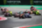 The incident between Fabio Di Giannantonio, Brad Binder and Joan Mir | Credit: MotoGP Press