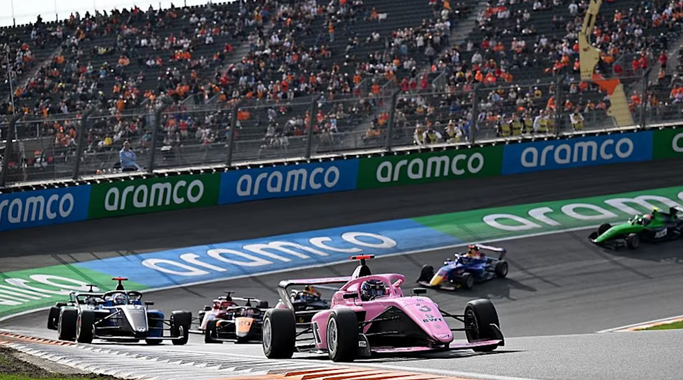 Block defended P2 from Weug | Credit: F1 Academy