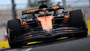 Championship leader Oscar Piastri led the weekend's only practice session