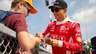 Palou pulls off spectacular fuel save strategy to win at Road America