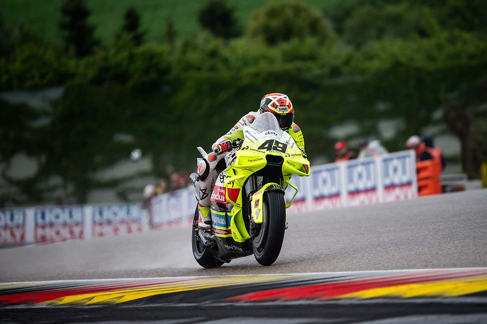 Fabio Di Giannantonio did not complete the German Grand Prix | Credit: VR46 Racing Team Media