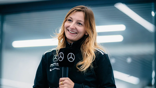 Doriane Pin lands milestone F1 test with Mercedes