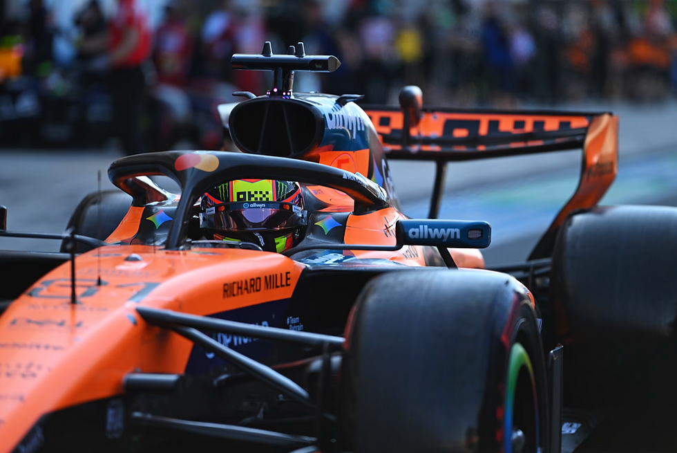Piastri still leads 3-1 in the teammate qualifying head to head against Norris | Credit: Formula One