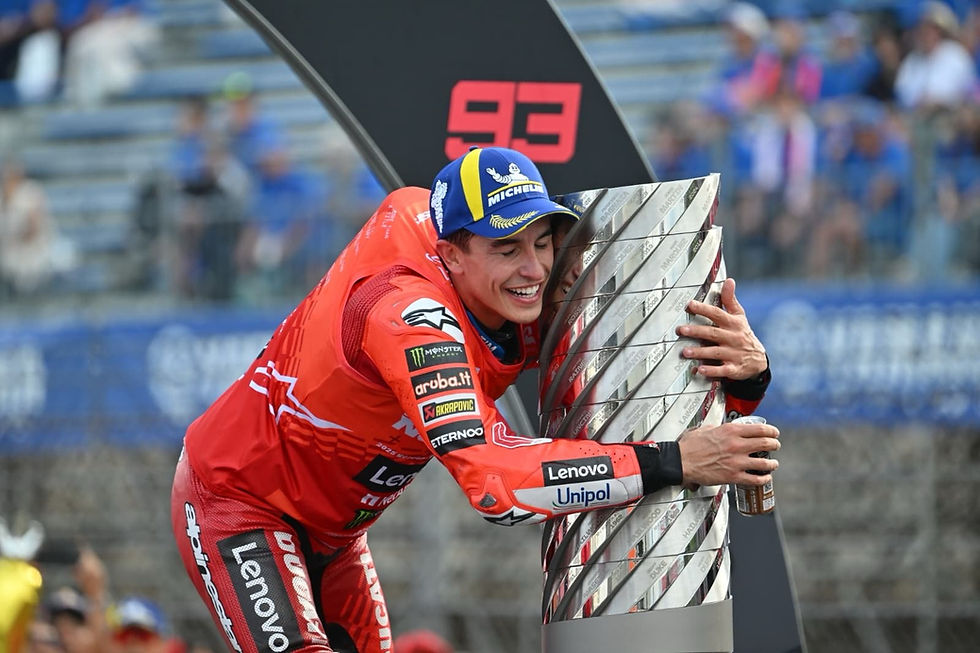 Márquez Crowned Seventh-Time Champion After Bagnaia Win