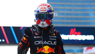 Verstappen takes pole in a dramatic and chaotic qualifying on the streets of Azerbaijan