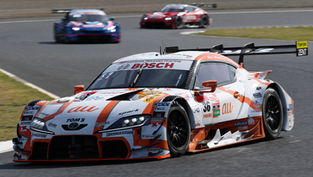 au TOM’S dominate at Super GT season opener for third straight Okayama win