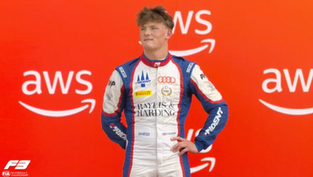 Freddie Slater prevails through safety car chaos to secure F3 Feature Race win in Hungary