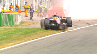 Hamilton crashes late as Antonelli tops final Belgian Grand Prix practice ahead of qualifying