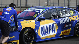 Ash Sutton wins race two at Snetterton 