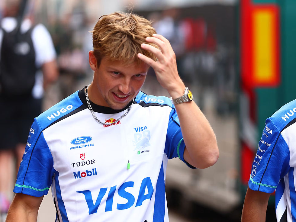 Lawson’s first race was four seasons ago in 2023 | Credit: Formula 1