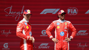 Ferrari duo find "fun" and form in Shanghai sprint podium lockout