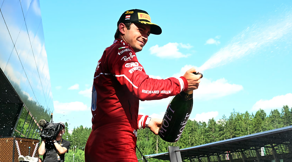 Charles Leclerc claimed his third podium in four races for Ferrari | Credit: Formula One