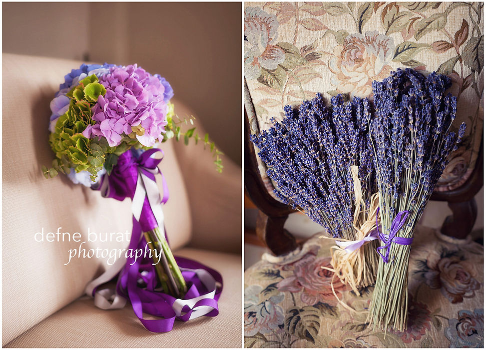 Lavanda Butik Otel, gelin buketi, gelin çiçeği