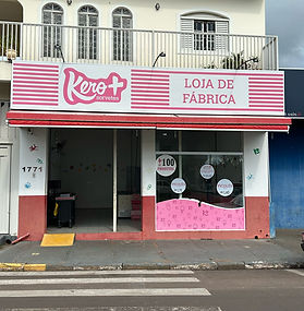 Sorveteria Kero+ – Fachada da Sorveteria Kero+, especializada em sobremesas geladas em Presidente Prudente, SP