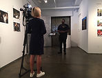 DB Gallery NY1 reporter interviewing And