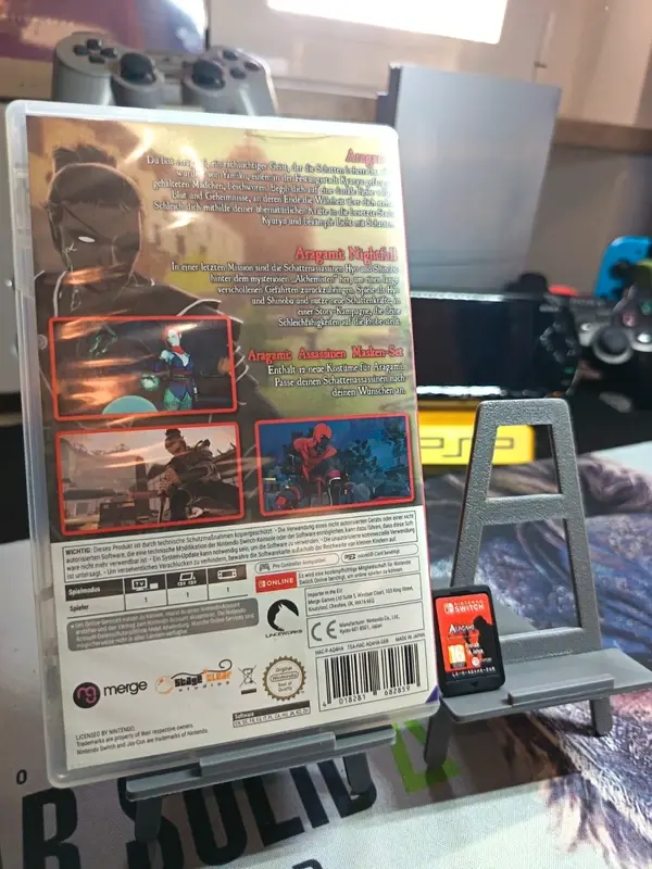 Miniatura: CUSTODIA GIOCO retro + scheda