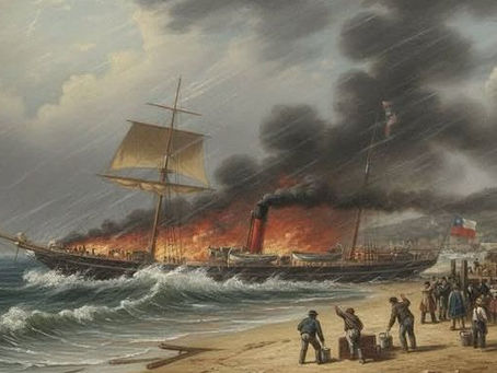El Mar trajo al Fuego, 8 de julio de 1851.-
