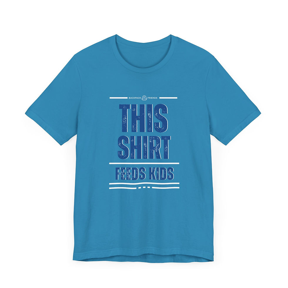 Thumbnail: This Shirt Feeds Kids - Classic (Aqua or Black)