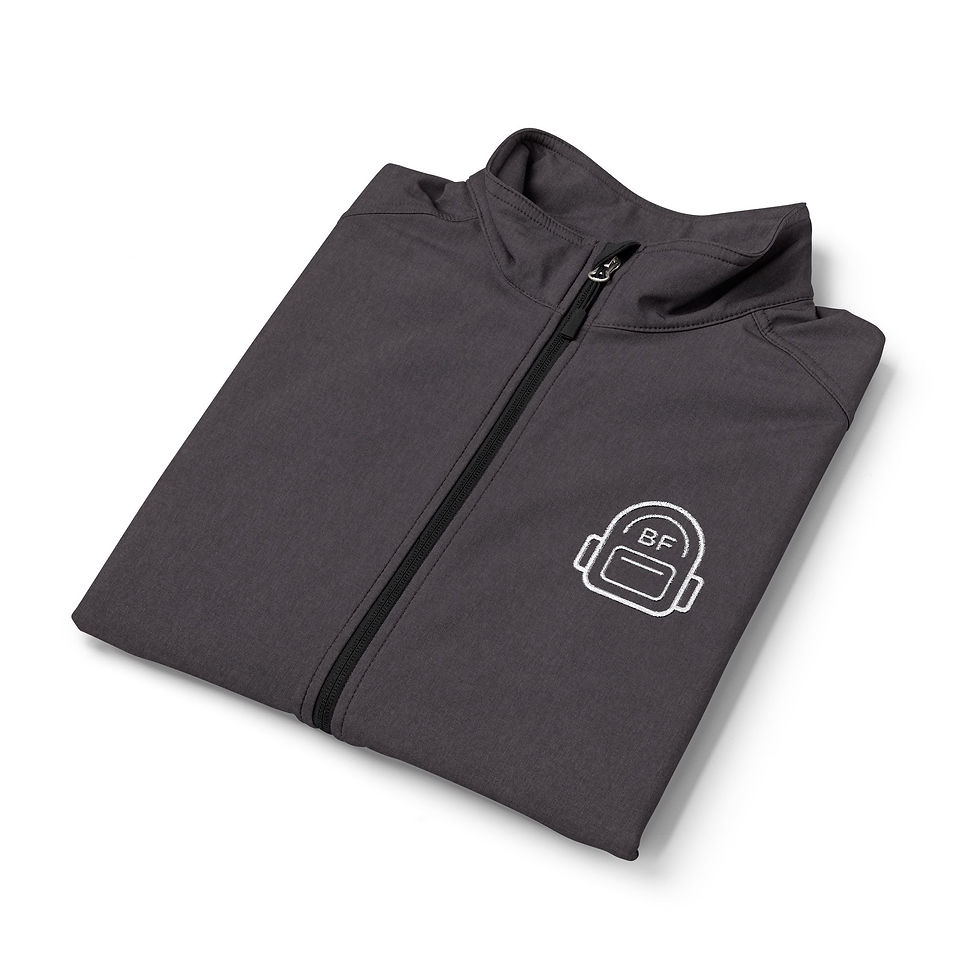 Thumbnail: Men's Soft Shell Vest - Embroidered Crest Chest