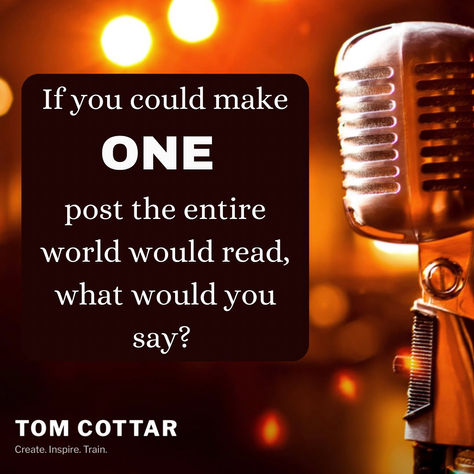 One Post is all you get